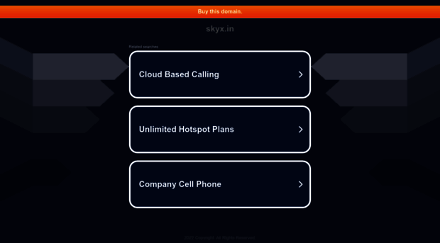 skyx.in