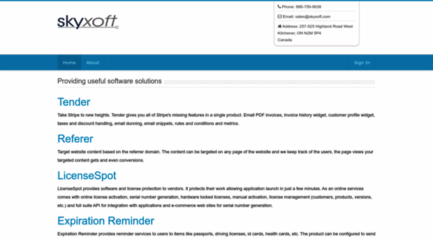 skyxoft.com