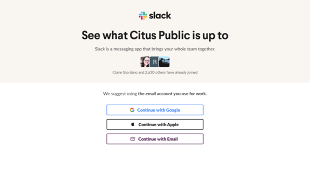 slack.citusdata.com