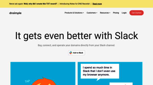 slack.dnsimple.com