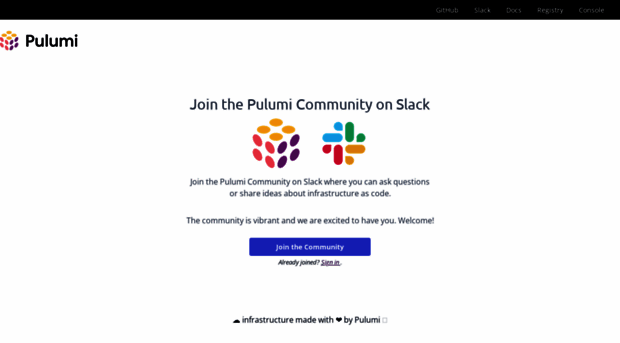 slack.pulumi.com