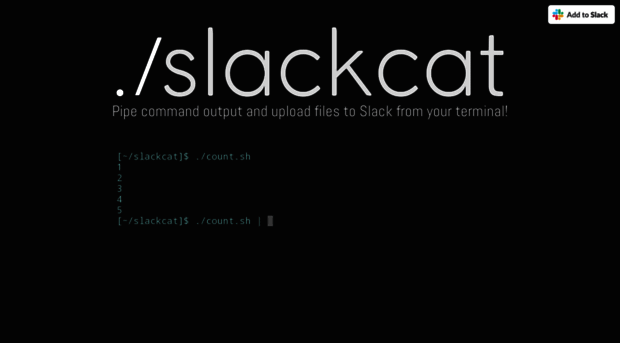 slackcat.chat