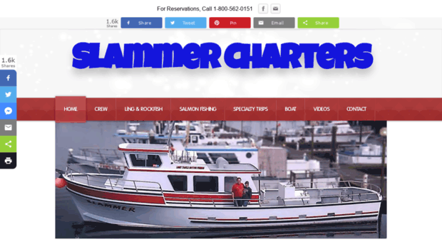 slammercharters.com