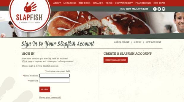 slapfishrestaurant.brinkpos.net