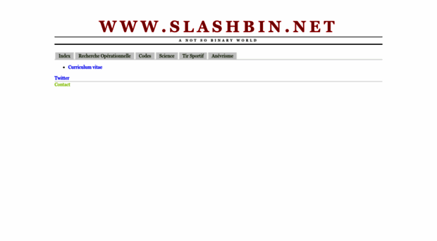 slashbin.net