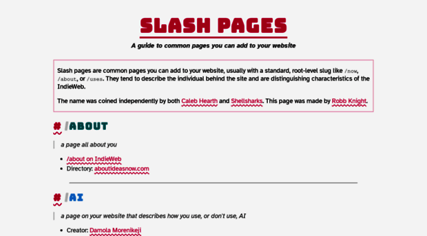 slashpages.net