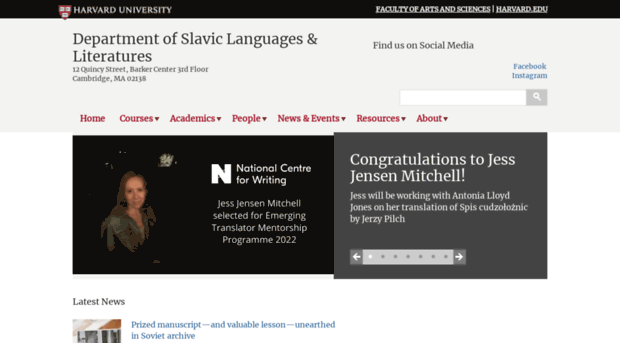 slavic.fas.harvard.edu