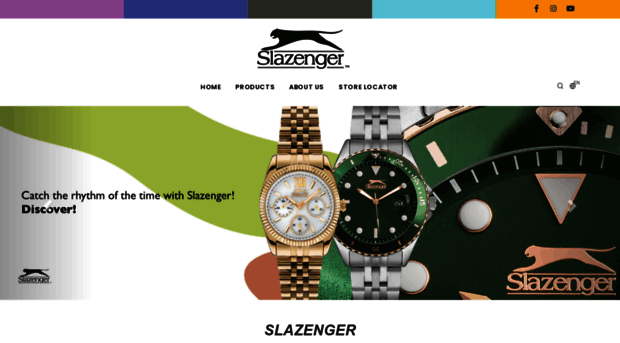 slazengerwatches.com