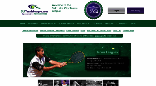 slctennisleague.com