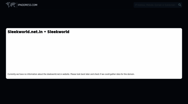 sleekworld.net.in.wenotify.net