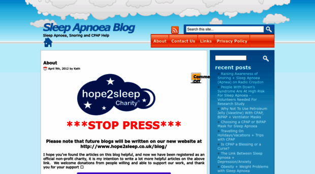 sleepapnoeablog.com