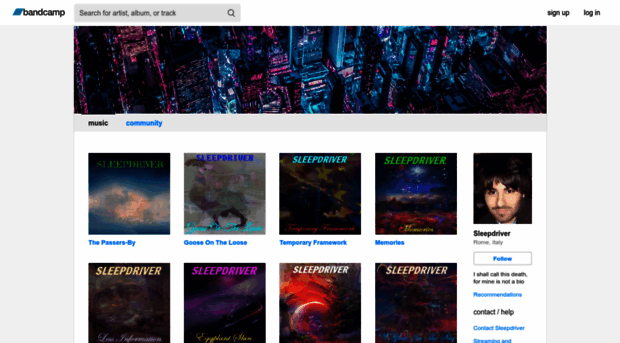 sleepdriver1984.bandcamp.com