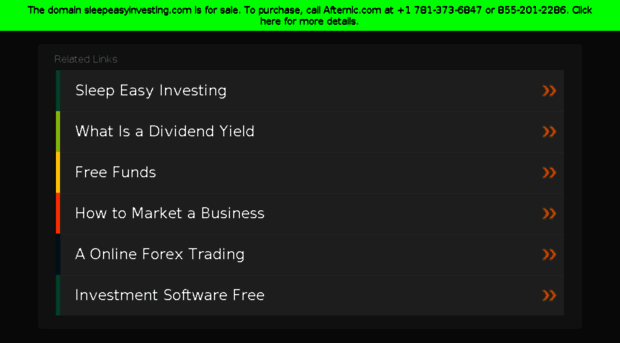 sleepeasyinvesting.com