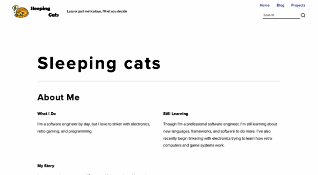 sleepingcats.org