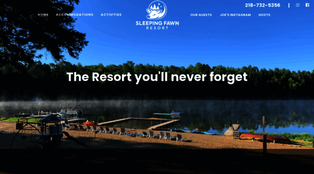 sleepingfawnresort.com