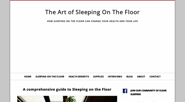 sleepingonthefloorguru.com