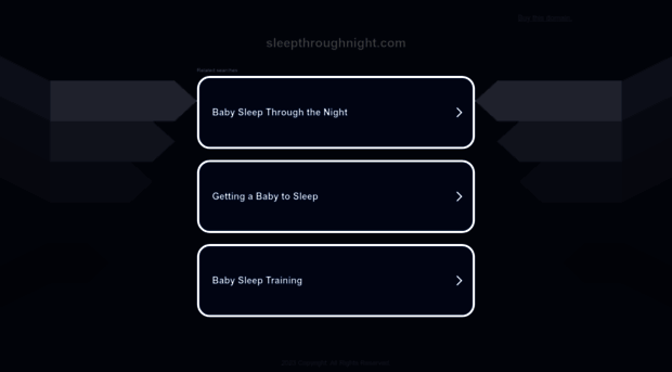 sleepthroughnight.com