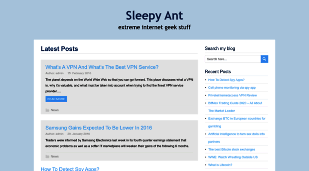 sleepyant.com