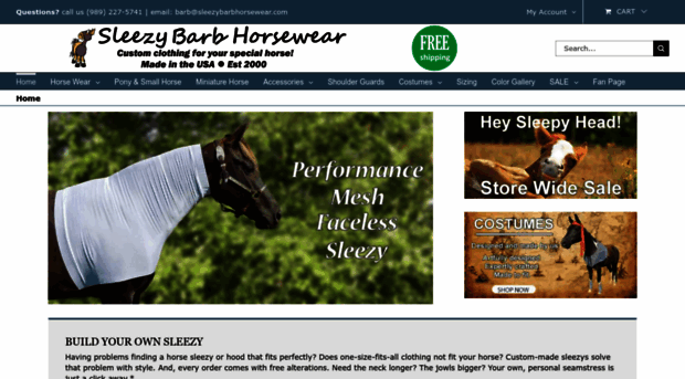 sleezybarbhorsewear.com