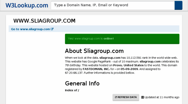 sliagroup.com.w3lookup.net