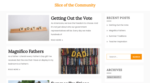 sliceofthecommunity.com