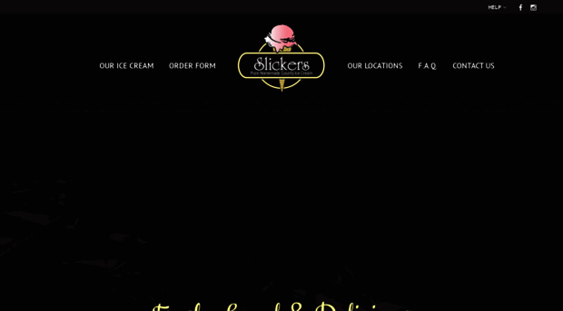 slickersicecream.com