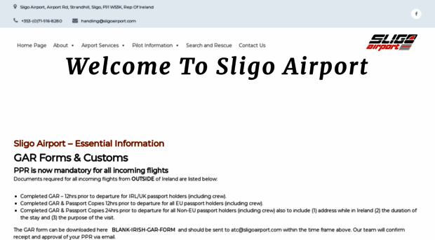 sligoairport.com