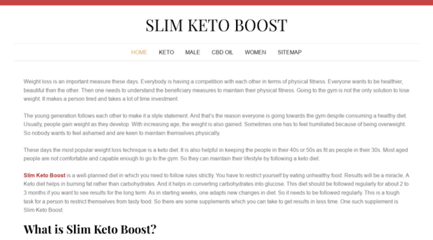 slimketoboost.com