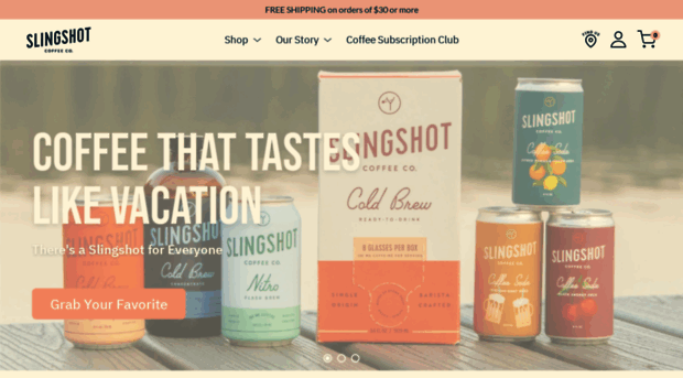 slingshotcoffee.com