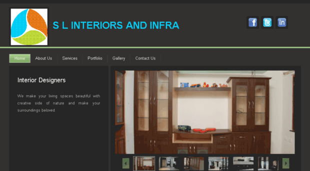 slinteriorsandinfra.com