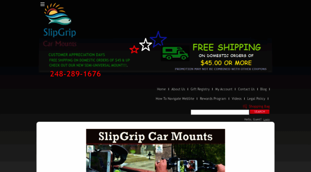 slipgripcarmounts.3dcartstores.com