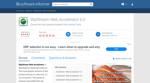 slipstream-web-accelerator.software.informer.com