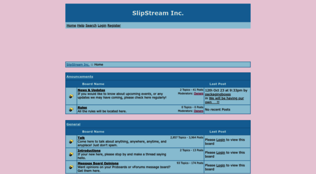 slipstreaminc.vforums.co.uk