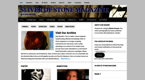 sliverofstonemagazine.com