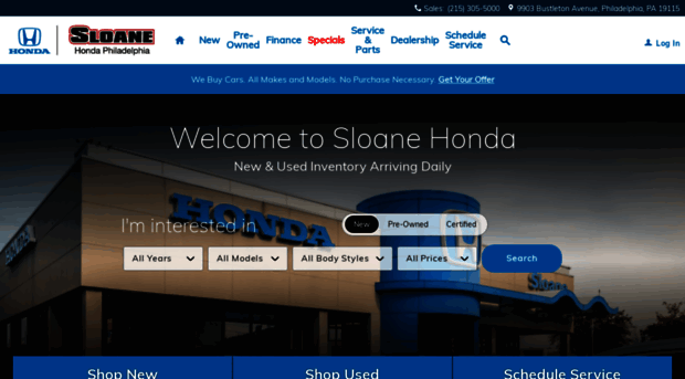 sloanehonda.com