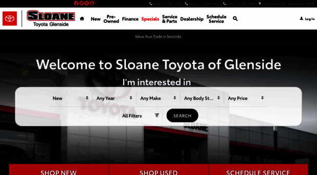 sloanetoyotaglenside.com