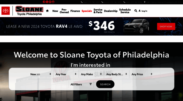 sloanetoyotaphiladelphia.com