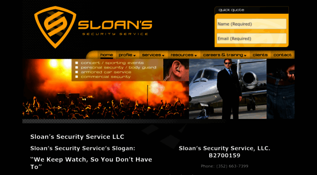 sloansecurityservice.com