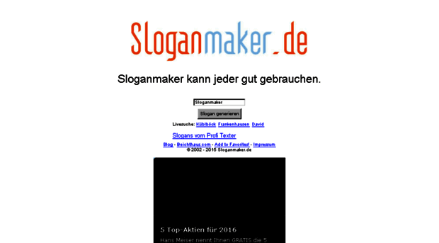 sloganmaker.de