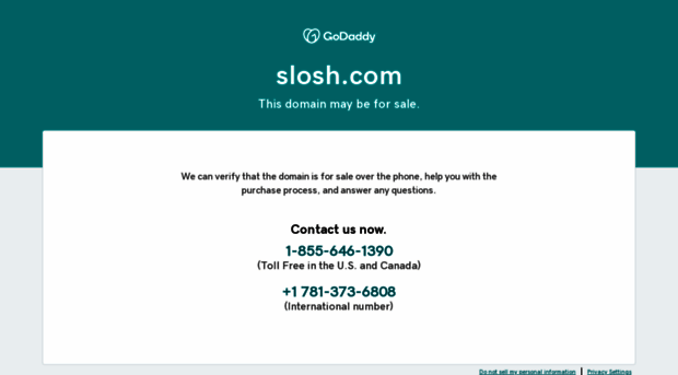 slosh.com