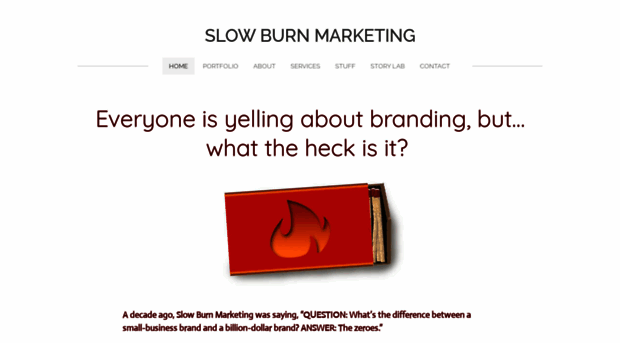 slowburnmarketing.com