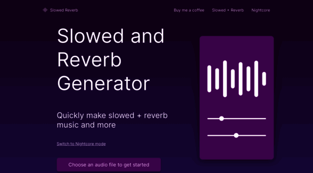 slowedreverbgenerator.com