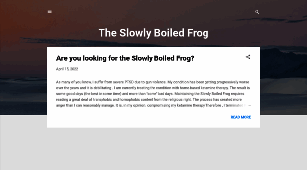 slowlyboiledfrog.com