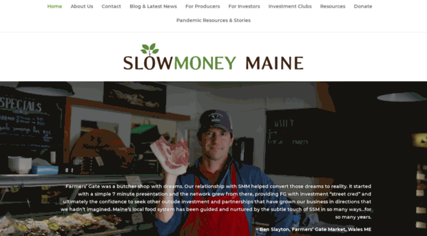 slowmoneymaine.org