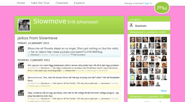 slowmove.jaiku.com