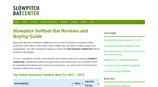 slowpitchbatcenter.com