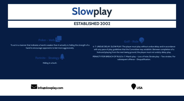 slowplay.com