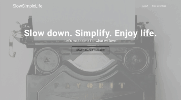 slowsimplelife.com