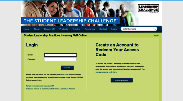 slpiself.studentleadershipchallenge.com