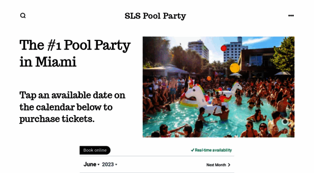 slspoolparty.com